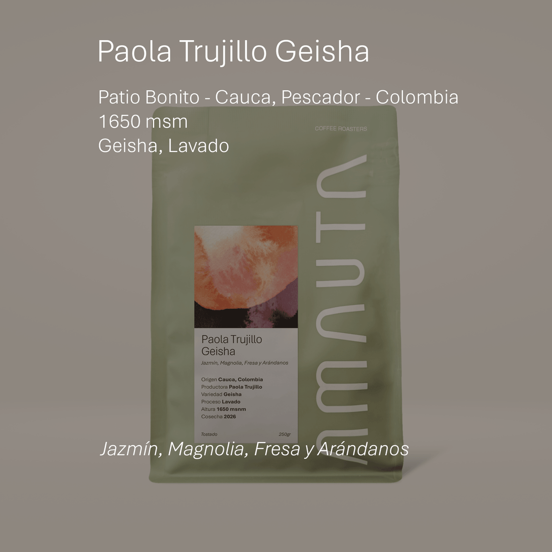 Paola Trujillo Geisha