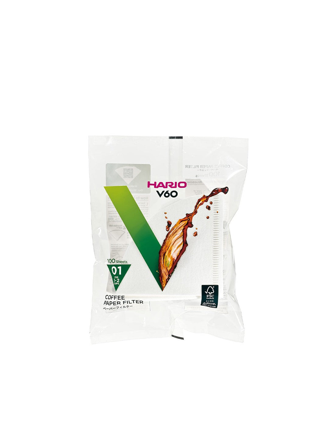 Filtros Hario v60 01 (100ud)